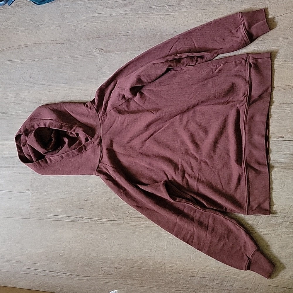 Mate the Label organic cotton hoodie in size Small
